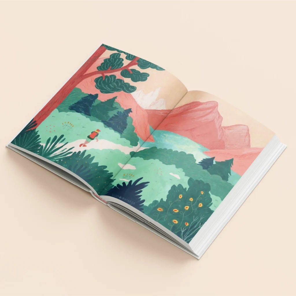 ilustracion-doblepagina-patagonia-vicomatanga